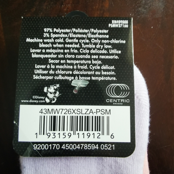 Minnie Mouse Socks (Pack of 5) - Picture 9 of 9